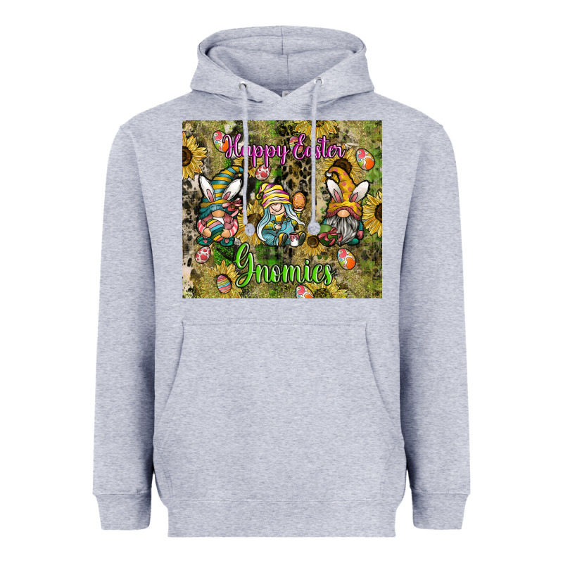 Easter Gnome Celebration Heavyweight Hoodie by CowhideDigitalArt | Teevron