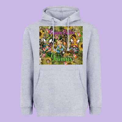 Easter Gnome Celebration Heavyweight Hoodie Designed By Cowhidedigitalart