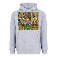 Heather Grey easter gnome celebration Heavyweight Hoodie - CowhideDigitalArt