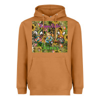 Meerkat easter gnome celebration Heavyweight Hoodie - CowhideDigitalArt