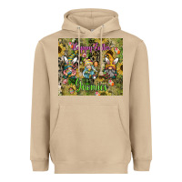 Mushroom easter gnome celebration Heavyweight Hoodie - CowhideDigitalArt