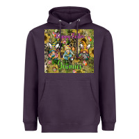 Plum easter gnome celebration Heavyweight Hoodie - CowhideDigitalArt