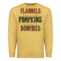 Antique Gold flannels hayrides pumpkins bonfires Premium Sweatshirt - CowhideDigitalArt