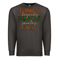 Smoke flannels hayrides pumpkins bonfires Premium Sweatshirt - CowhideDigitalArt