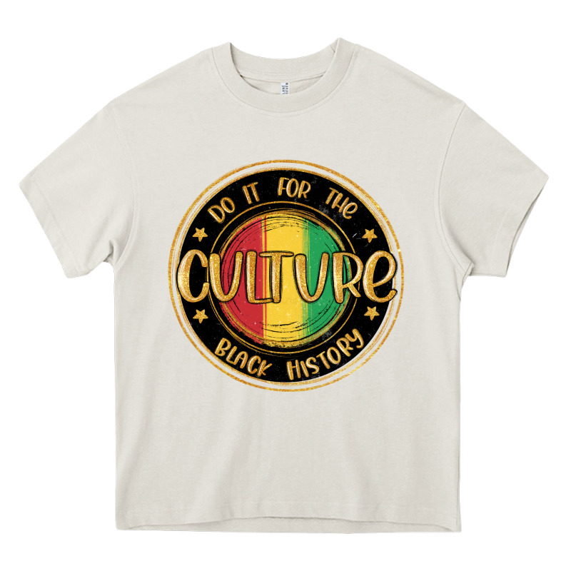 Do It For The Culture Black History Heavy Core Tee by MaliasSmallBusiness | Teevron
