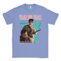 Colony Blue vintage style 80s tears for fears design Classic Tee - tuanDangUi