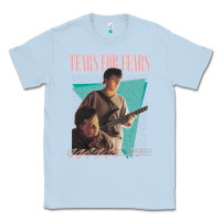 Dusty Blue vintage style 80s tears for fears design Classic Tee - tuanDangUi