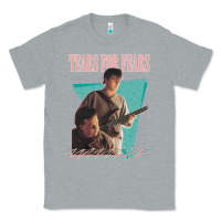 Heather Grey vintage style 80s tears for fears design Classic Tee - tuanDangUi