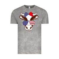 Cloud Rock Cow 4Th Of July Independence Day Vintage Tee - Bettercallsaul
