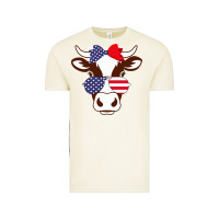 Vintage Arctic Cow 4Th Of July Independence Day Vintage Tee - Bettercallsaul