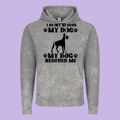 Rescue Dog Vintage Hoodie Designed By Bettercallsaul
