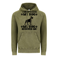Vintage Olive rescue dog Vintage Hoodie - Bettercallsaul
