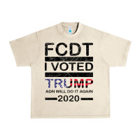 Sandshell hell yeah i voted trump and will do it again 2020 Urban Heavy Tee - Bettercallsaul