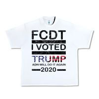 White hell yeah i voted trump and will do it again 2020 Urban Heavy Tee - Bettercallsaul