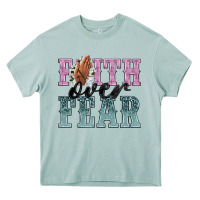 Arona faith over fear Heavy Core Tee - NancyCooperArtShop