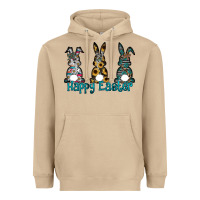 Mushroom Happy Easter Heavyweight Hoodie - CowhideDigitalArt