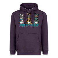 Plum Happy Easter Heavyweight Hoodie - CowhideDigitalArt