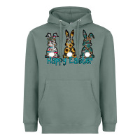 Sage Happy Easter Heavyweight Hoodie - CowhideDigitalArt