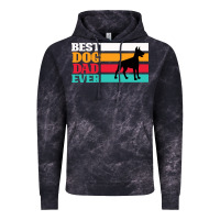 Cloud Black Best Dog Dad Ever Vintage Hoodie - Bettercallsaul