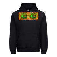 Black Western St. Patrick's Day One Lucky Teacher Urban Hoodie - Artiststas