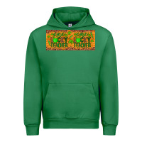 Emerald Western St. Patrick's Day One Lucky Teacher Urban Hoodie - Artiststas