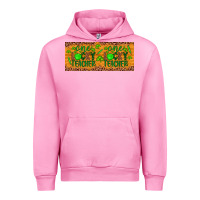 Fuchsia Pink Western St. Patrick's Day One Lucky Teacher Urban Hoodie - Artiststas