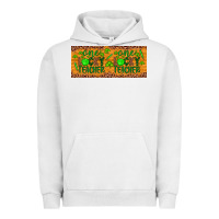 Pigment Lunar Rock Western St. Patrick's Day One Lucky Teacher Urban Hoodie - Artiststas