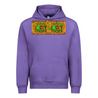 Tulip Western St. Patrick's Day One Lucky Teacher Urban Hoodie - Artiststas