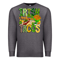 Charcoal Heather Irish i Had Tacos Premium Sweatshirt - CowhideDigitalArt