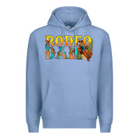 Colony Blue Western Rodeo Dad Premium Hoodie - BundleAndBundleShop