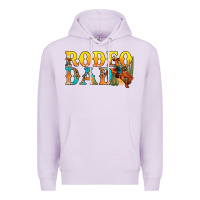 Lilac Western Rodeo Dad Premium Hoodie - BundleAndBundleShop
