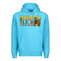 Ocean Blue Western Rodeo Dad Premium Hoodie - BundleAndBundleShop