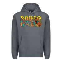 Rock Western Rodeo Dad Premium Hoodie - BundleAndBundleShop