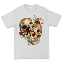 Dove Grey nature skull Premium Tee - RanaPortraitStore