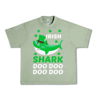Oil Green Irish Shark Doo Doo Doo Saint Patricks Day Urban Heavy Tee - Bettercallsaul
