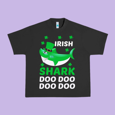 Irish Shark Doo Doo Doo Saint Patricks Day Urban Heavy Tee Designed By Bettercallsaul