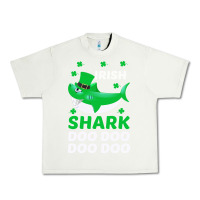 Pistachio Irish Shark Doo Doo Doo Saint Patricks Day Urban Heavy Tee - Bettercallsaul