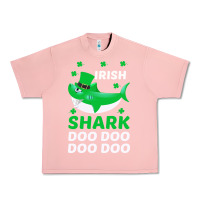 Salmon Irish Shark Doo Doo Doo Saint Patricks Day Urban Heavy Tee - Bettercallsaul