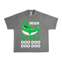 Tornado Irish Shark Doo Doo Doo Saint Patricks Day Urban Heavy Tee - Bettercallsaul