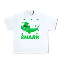 White Irish Shark Doo Doo Doo Saint Patricks Day Urban Heavy Tee - Bettercallsaul