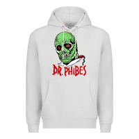 Dove Grey dr. phibes Premium Hoodie - tuanDangUi