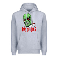 Heather Grey dr. phibes Premium Hoodie - tuanDangUi