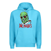 Ocean Blue dr. phibes Premium Hoodie - tuanDangUi