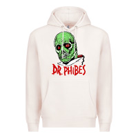 Pale Pink dr. phibes Premium Hoodie - tuanDangUi
