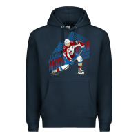 Navy nathan mackinnon Premium Hoodie - tuanDangUi