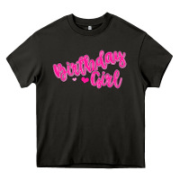 Birthday Girl Heavy Core Tee | Teevron