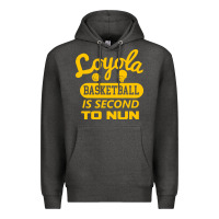 Charcoal Heather sister jean   loyola basketball is second to nun Premium Hoodie - tuanDangUi