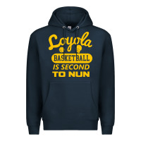 Navy sister jean   loyola basketball is second to nun Premium Hoodie - tuanDangUi