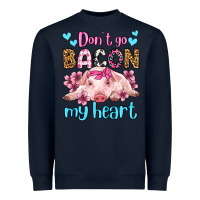 Navy don't go bacon my heart olivia Heavyweight Sweatshirt - OliviaCreatesArt