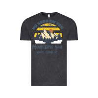 Vintage Black Christian No Shadow You Wont Light Up No Mountain Vintage Tee - Bettercallsaul